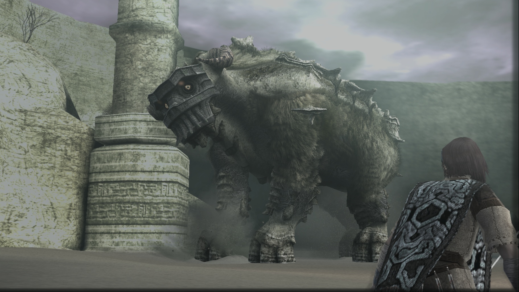 shadow of the colossus ps2 gameplay